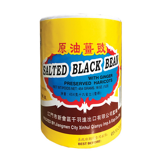 Salted Black Bean With Ginger