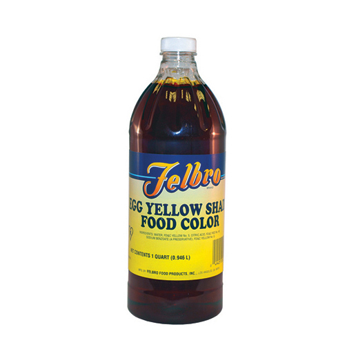 Egg Yellow Shade Food Coloring 1 qt