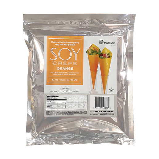 Soy Crepe (Orange)