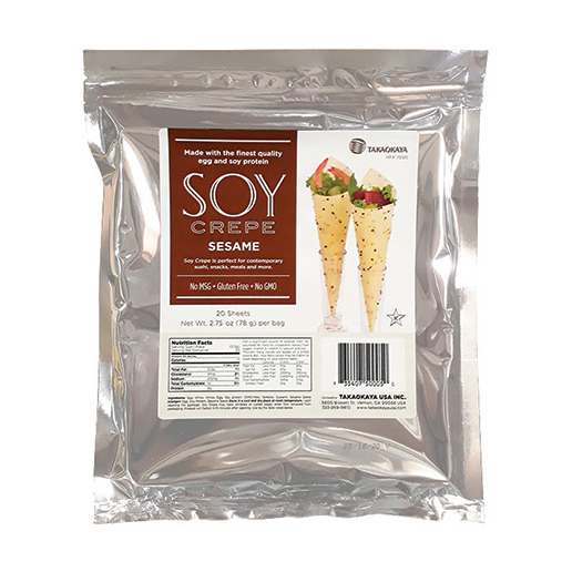 Soy Crepe (Sesame)