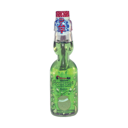 Ramune, Japanese Marble Drink (Melon)