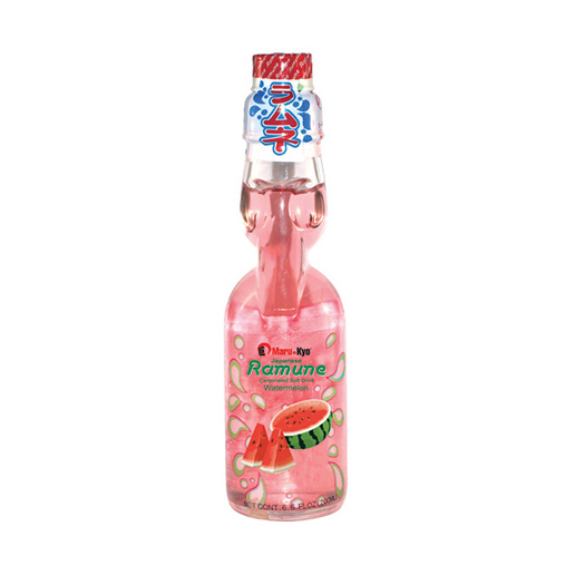 Ramune, Japanese Marble Drink (Watermelon)